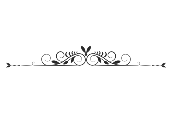 Decorative Header. Floral Ornament. Clas Review