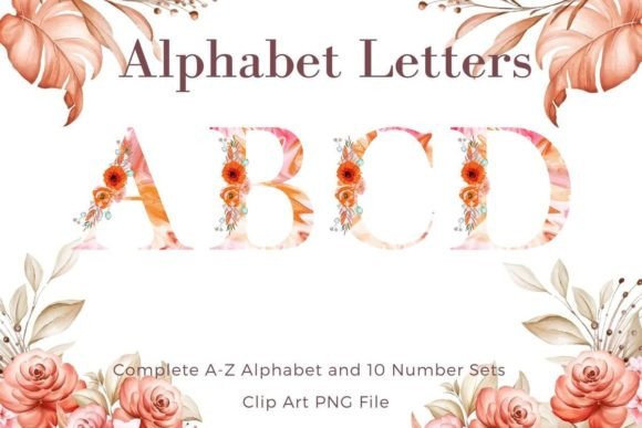 Floral Alphabet Sublimation Watercolor: A Designer's Review