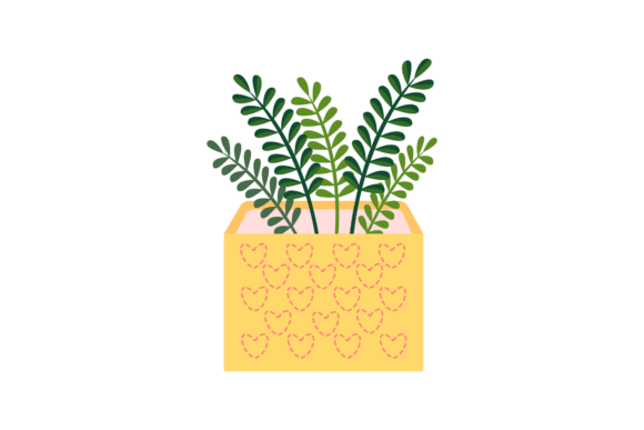 Floral Love Envelope Illustration for Graphics and Editorial Design