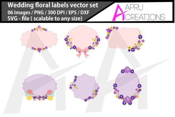 Wedding Floral Frames Svg: Graphics & Illustrations for Real Brands